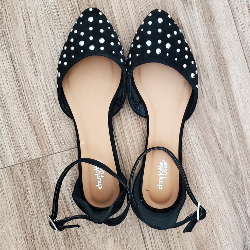 Charlotte Russe Black Studded Women's Shoes